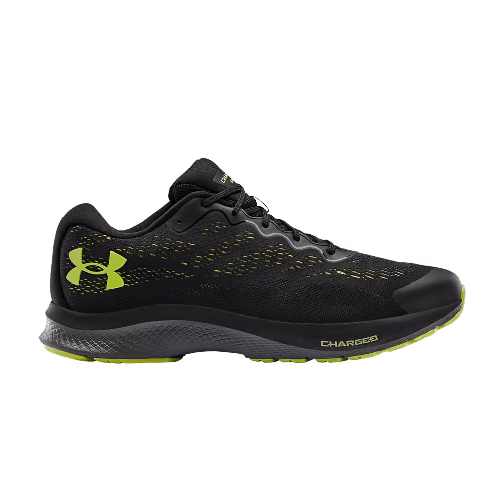 Under Armour Charged Bandit 6 Black Green Citrine