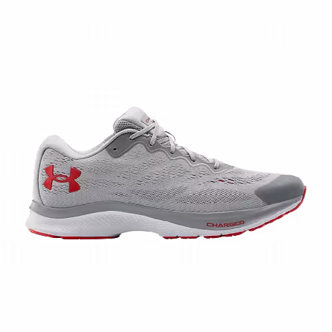Under Armour Charged Bandit 6 'Mod Grey Versa Red'