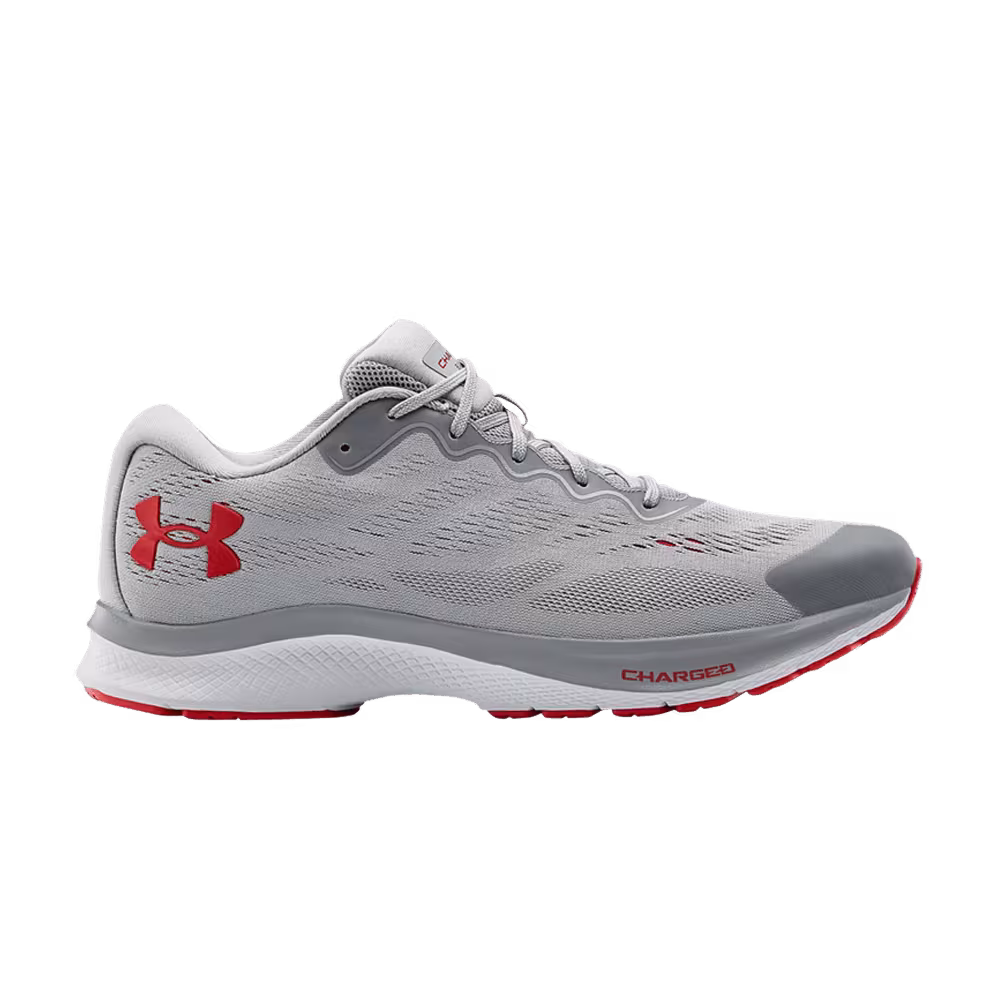 Under Armour Charged Bandit 6 Mod Grey Versa Red