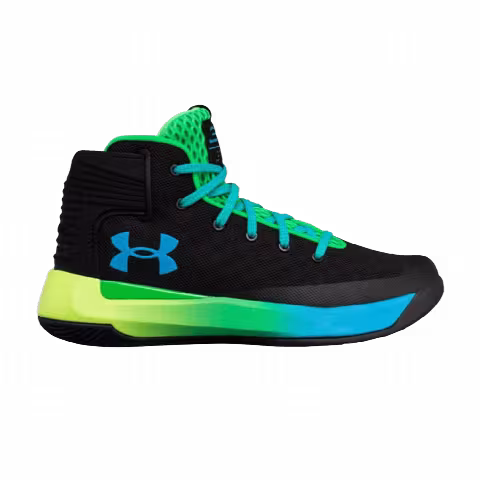 Under Armour Curry 3Zer0 GS 'Black Blue Green'