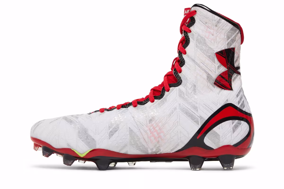 Under Armour Highlight MC White Red, view 4