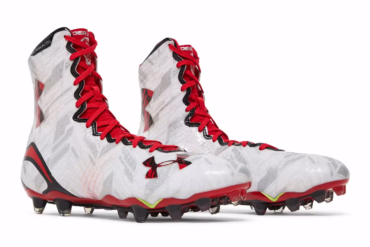 Under Armour Highlight MC White Red, view 9