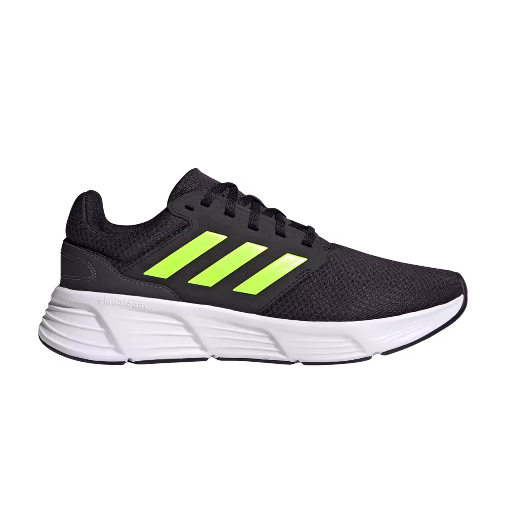 Adidas Galaxy 6 Black Lucid Lemon