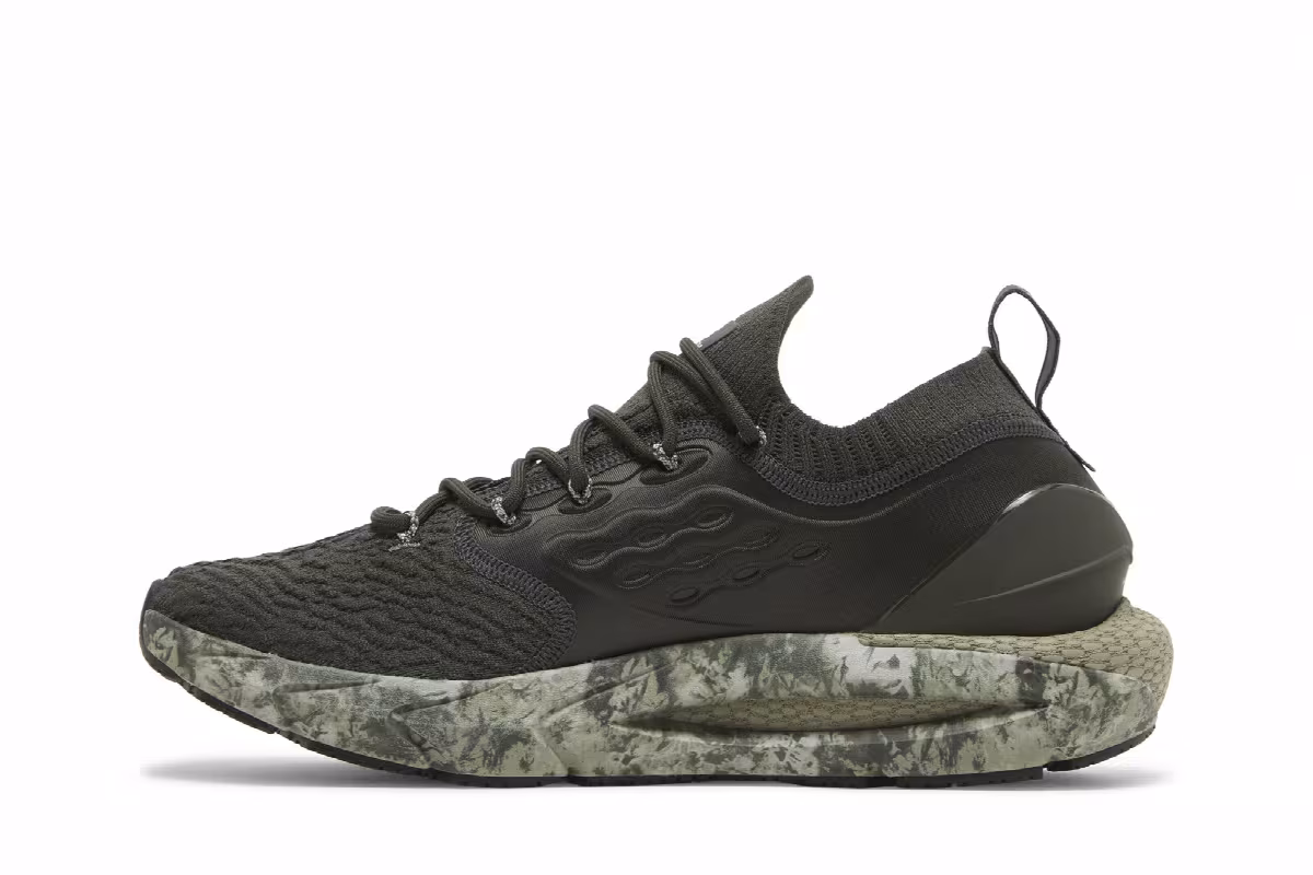 Under Armour HOVR Phantom 2 Print Baroque Green, view 4