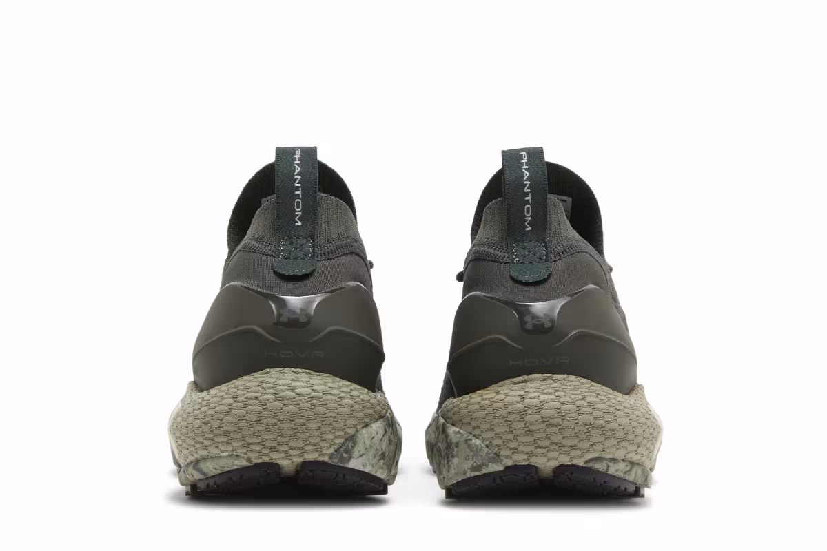Under Armour HOVR Phantom 2 Print Baroque Green, view 7