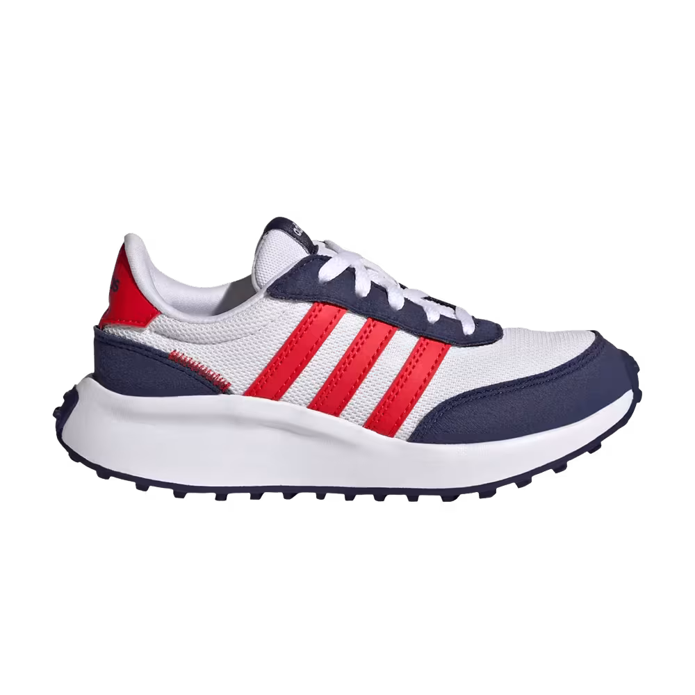 Adidas Run 70s J White Vivid Red
