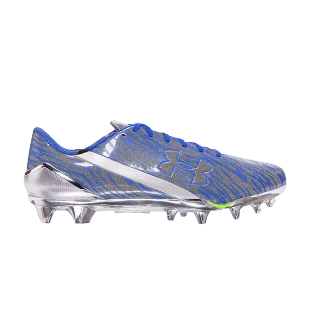 Under Armour Spotlight Metallic Silver Blue