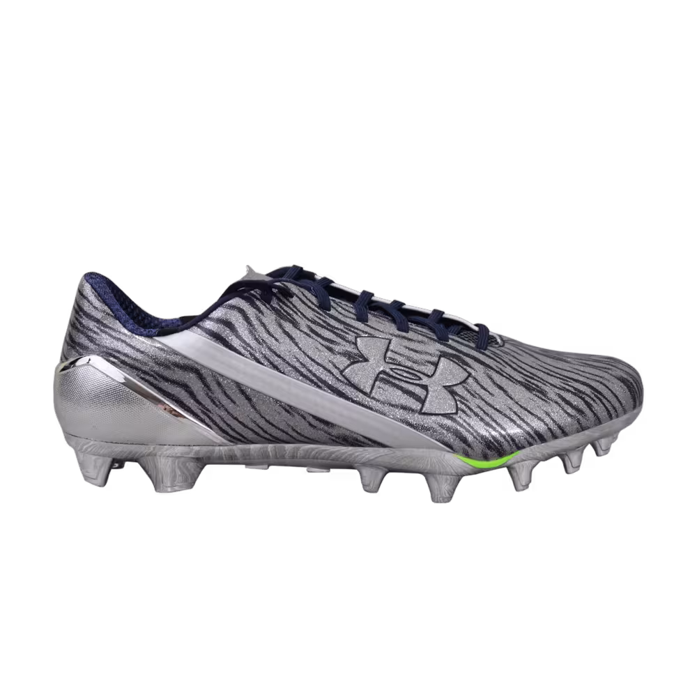 Under Armour Spotlight Metallic Silver Navy
