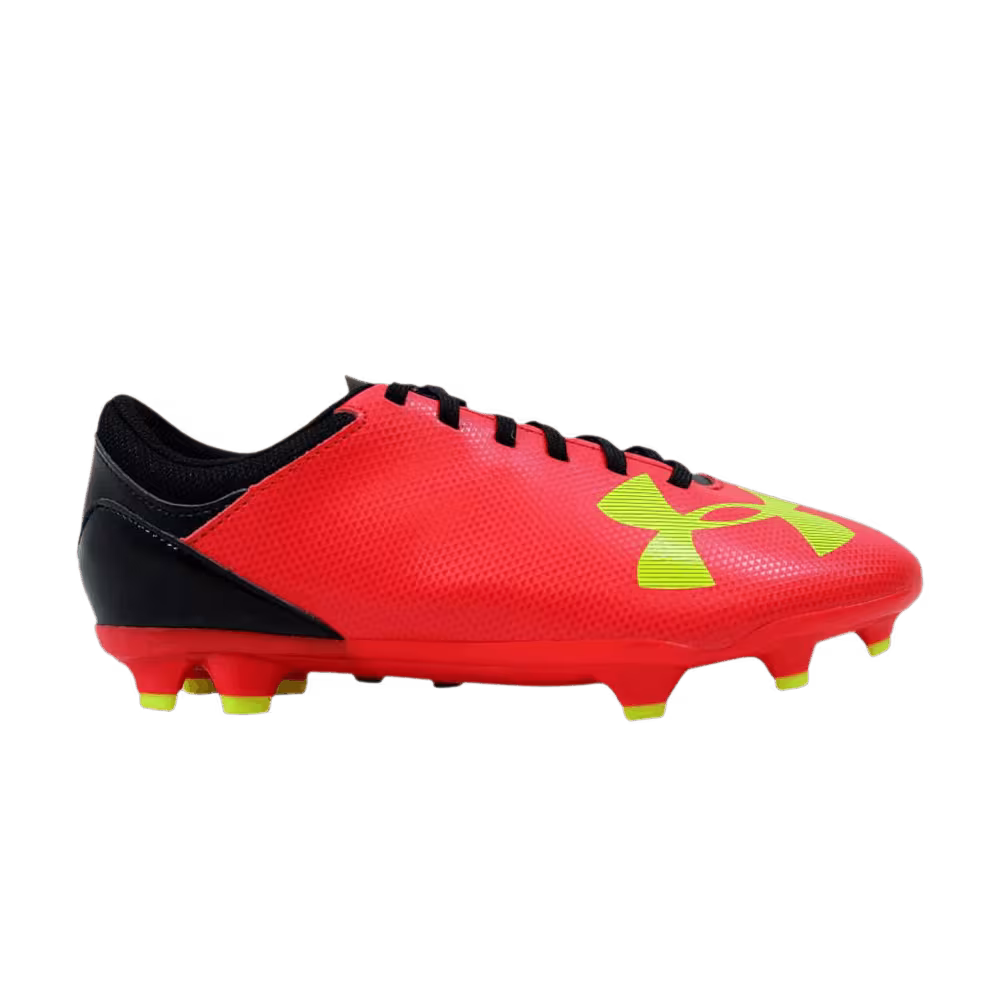 Under Armour Spotlight DL FG Jr True Rouge Heavy Yellow