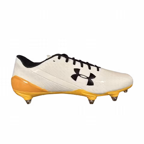 Under Armour Spotlight Low D 'White Yellow'