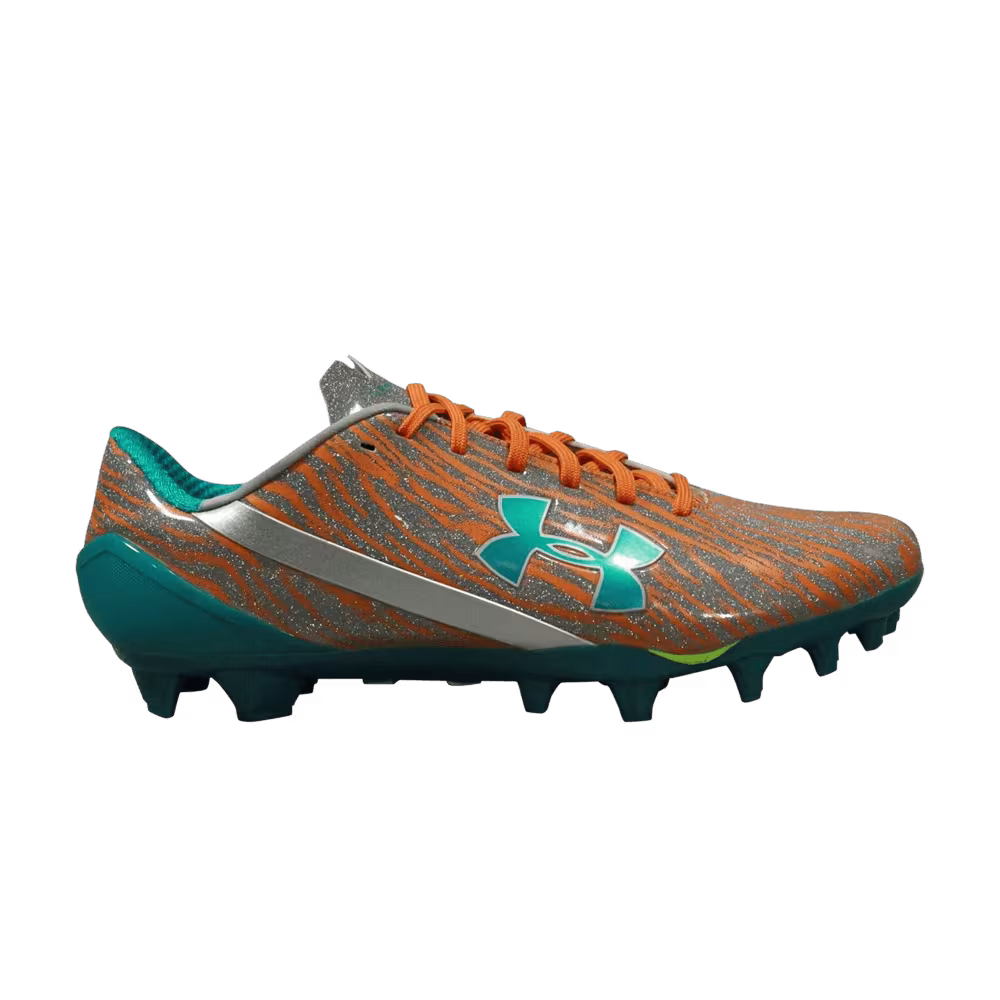 Under Armour Spotlight Tiger Stripes - Orange Teal