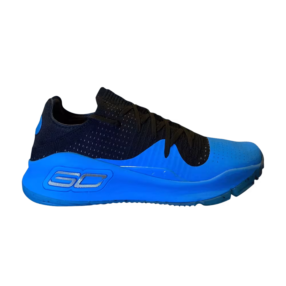 Under Armour Curry 4 Low Blue Black