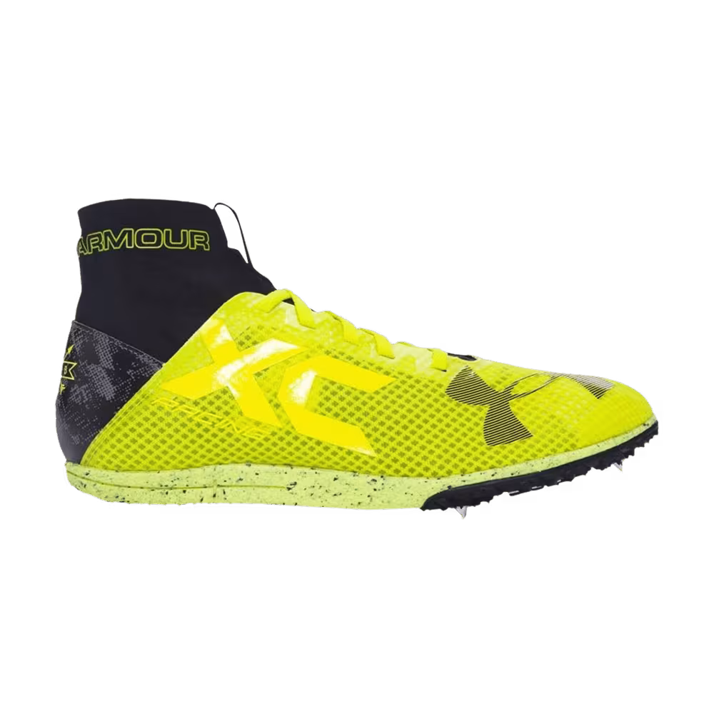 Under Armour Charged Bandit XC Spike Flash Black