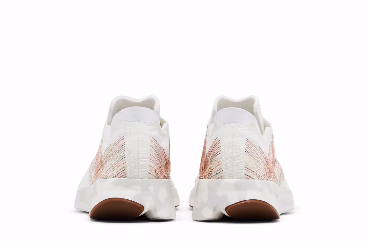 Allbirds x adidas Women's Adizero 2.94 KG CO2e Grey Semi Turbo, view 7