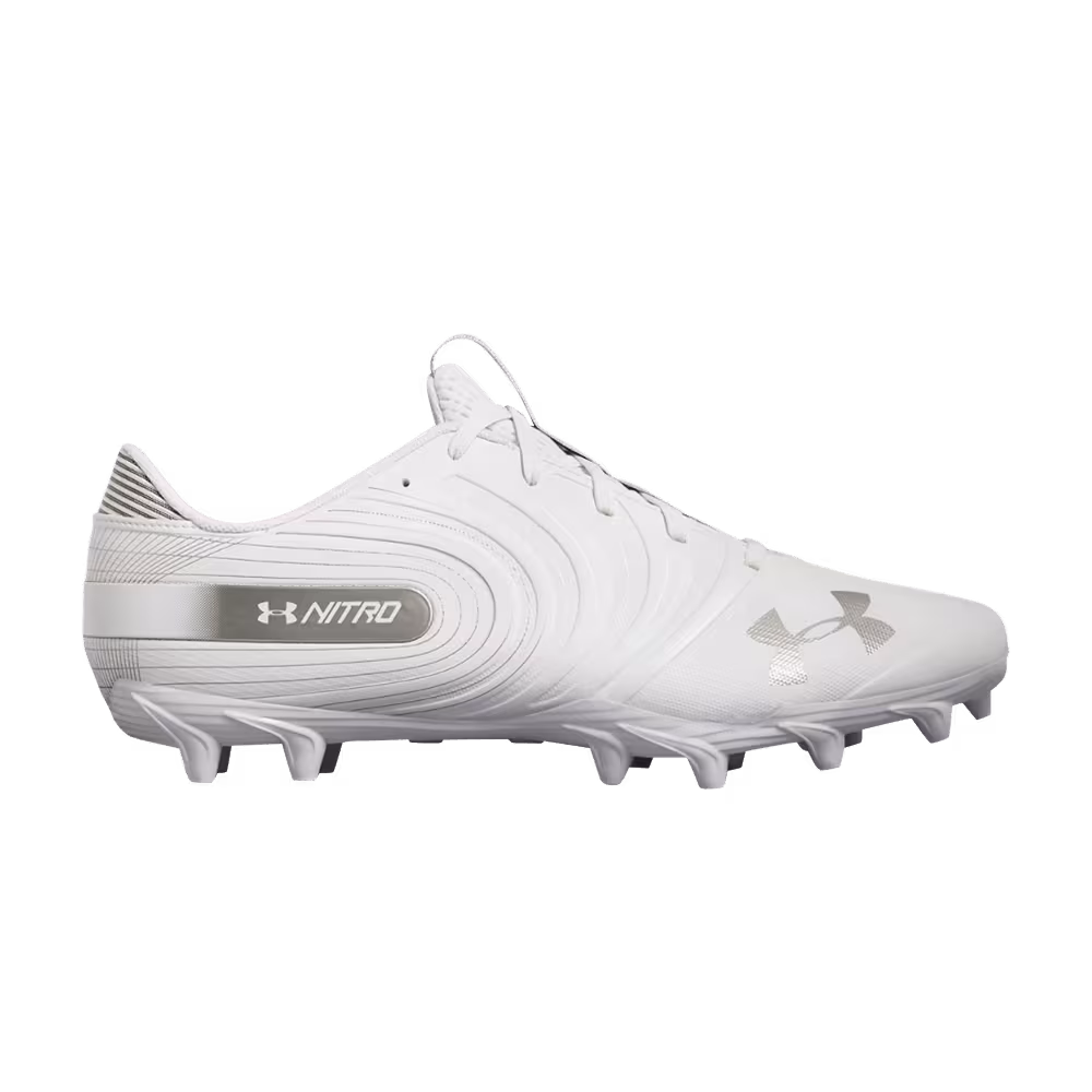 Under Armour Nitro Low MC White Metallic Silver