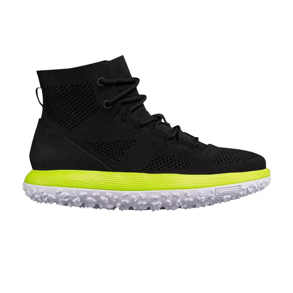 Under Armour Women's RLT Fat Tire Boot Black Neon Yellow