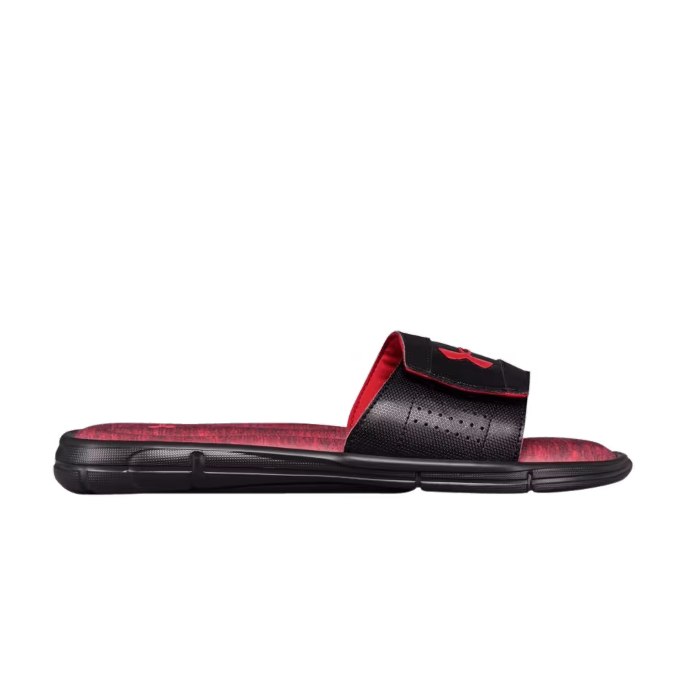 Under Armour Ignite Heathered Slide Black Red