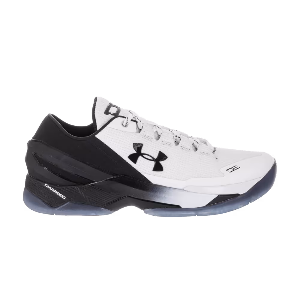 Under Armour Curry 2 Low White Black