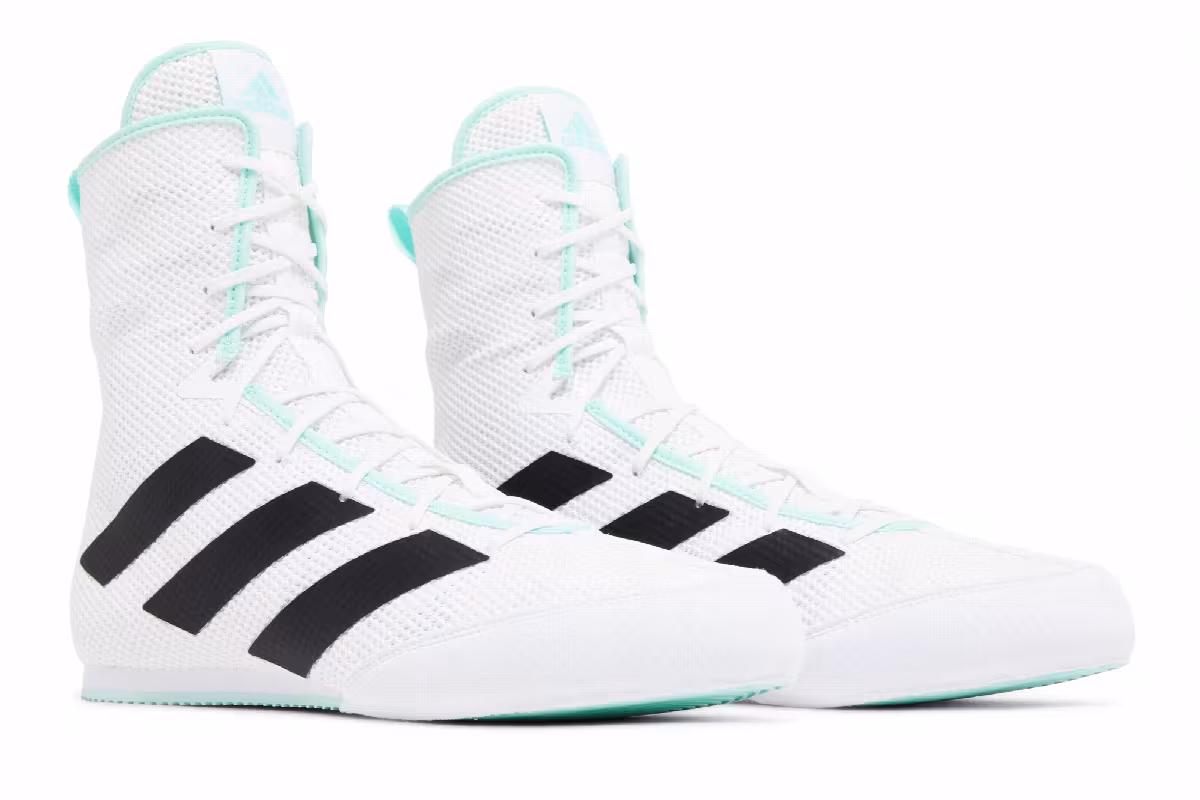 Adidas Box Hog 3 White Sky Rush, view 9