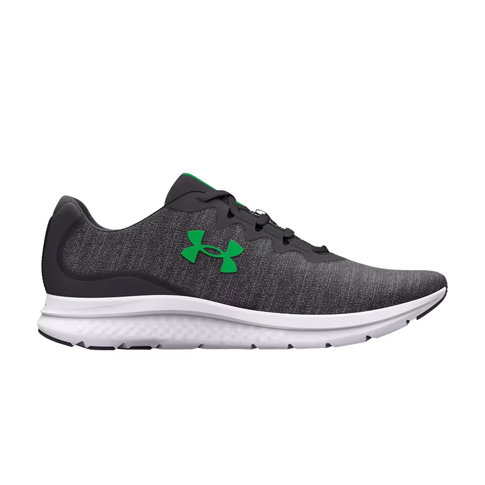 Under Armour Charged Impulse 3 Knit Jet Grey Green Screen