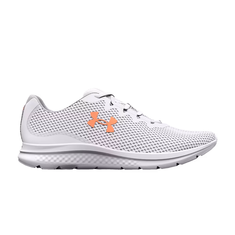 Under Armour Women's Charged Impulse 3 White Orange Tropic