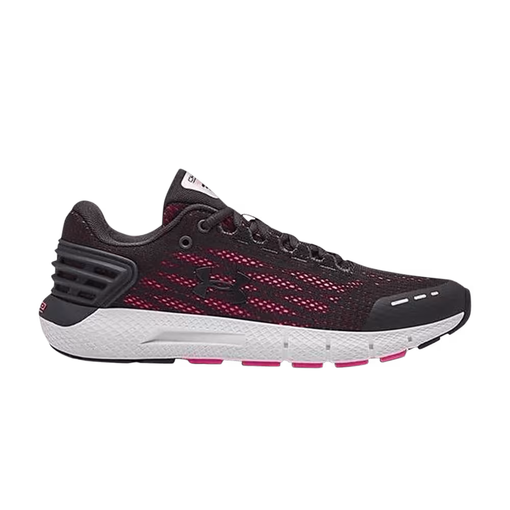 Under Armour Women's Charged Rouge Wide Grey Plasma Peach