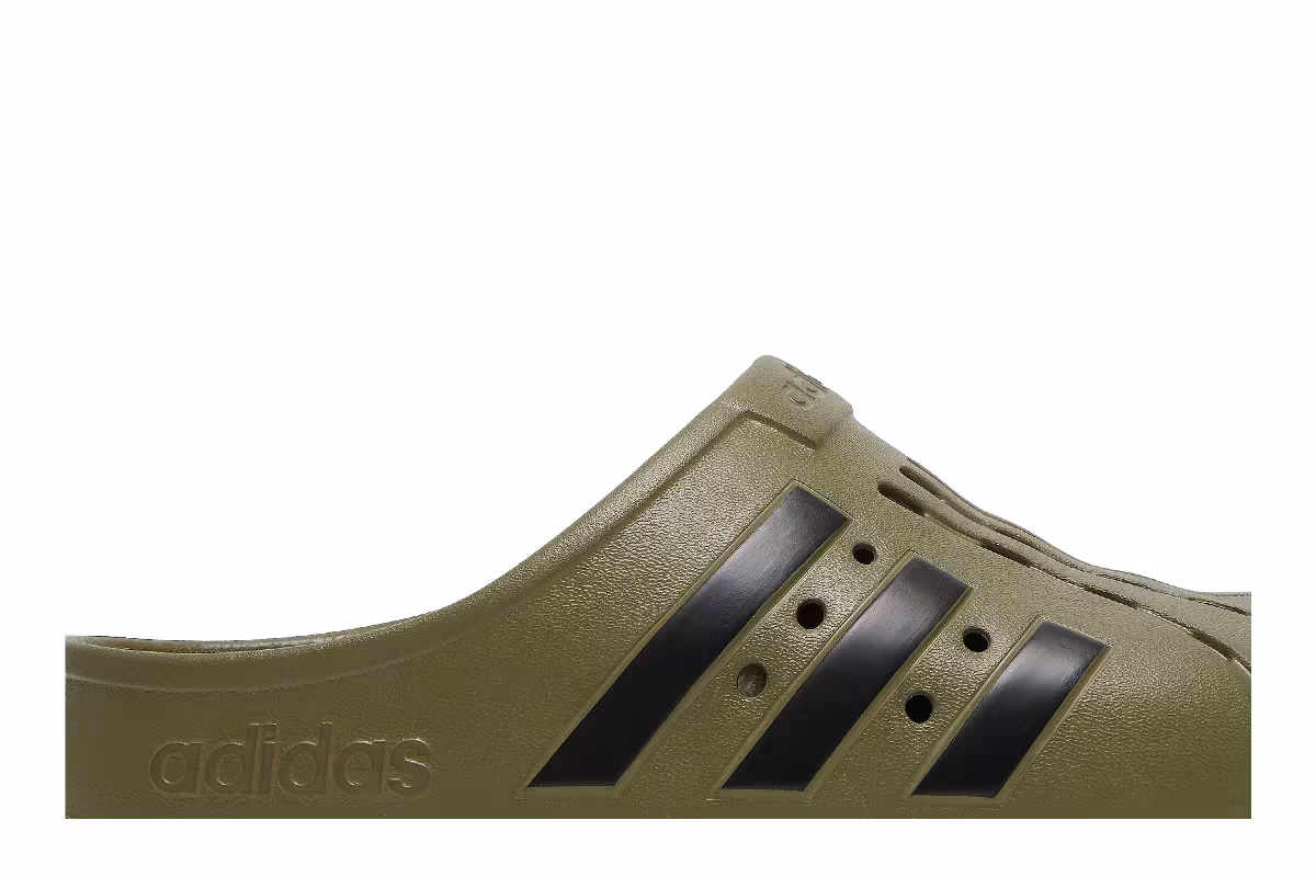 Adidas Adilette Clog Focus Olive, view 3