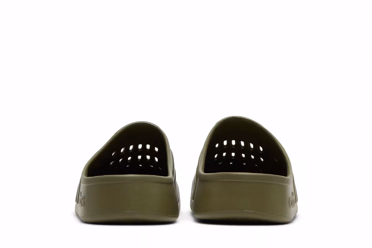 Adidas Adilette Clog Focus Olive, view 7