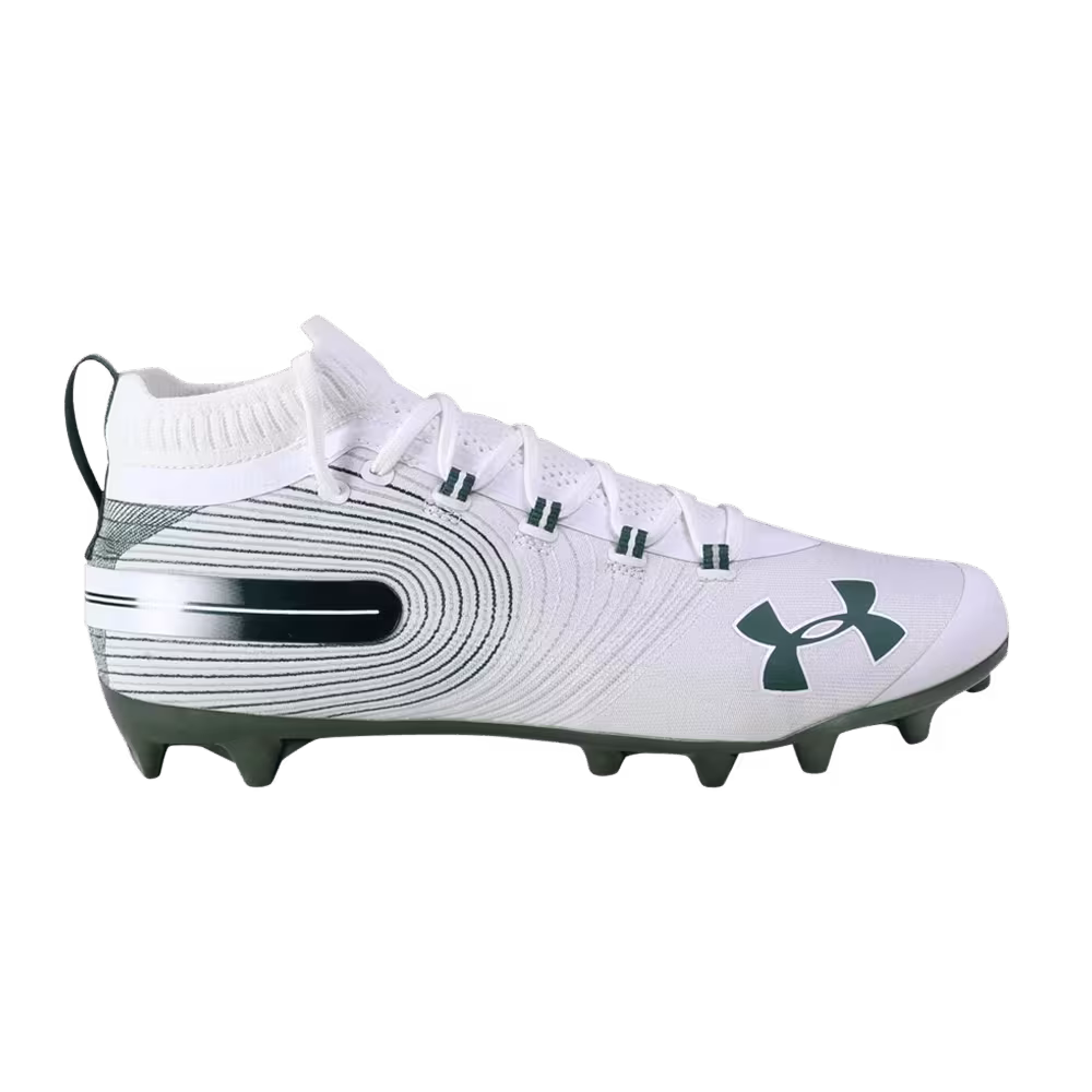 Under Armour Spotlight Lux MC White Green