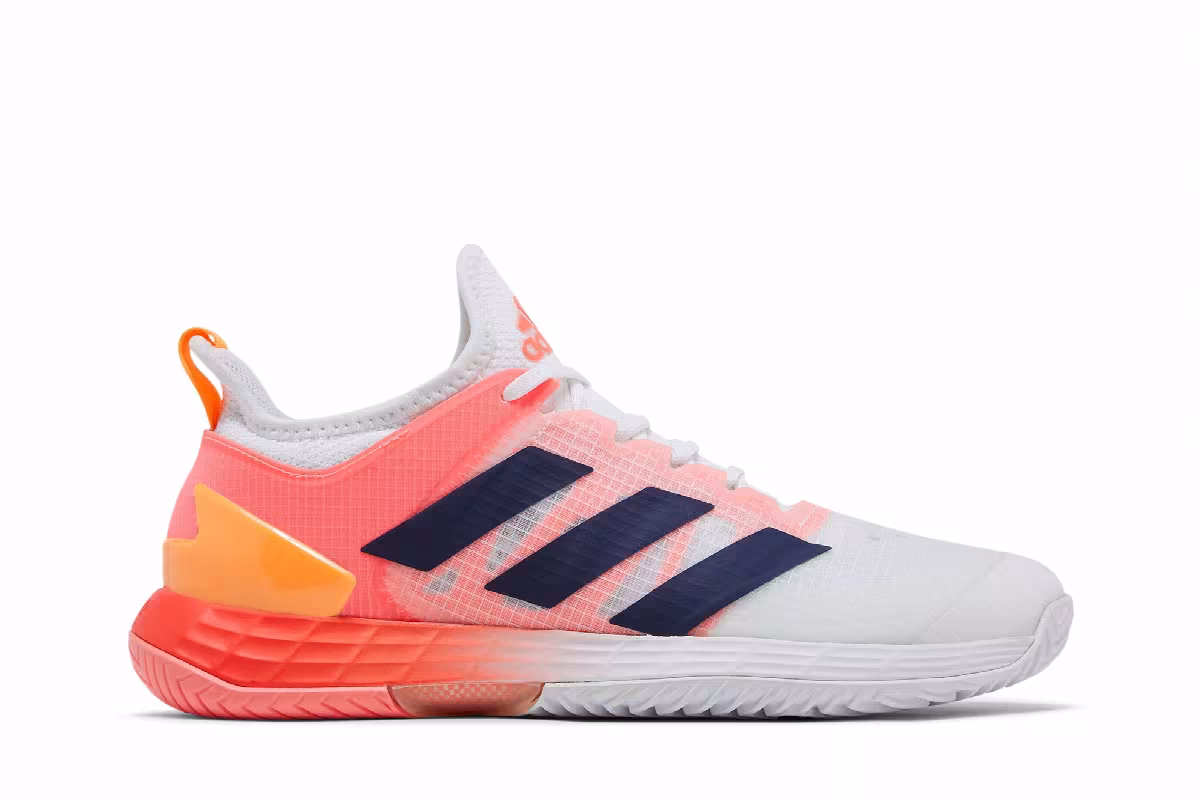 Adidas Women's Adizero Ubersonic 4 White Acid Red, view 2