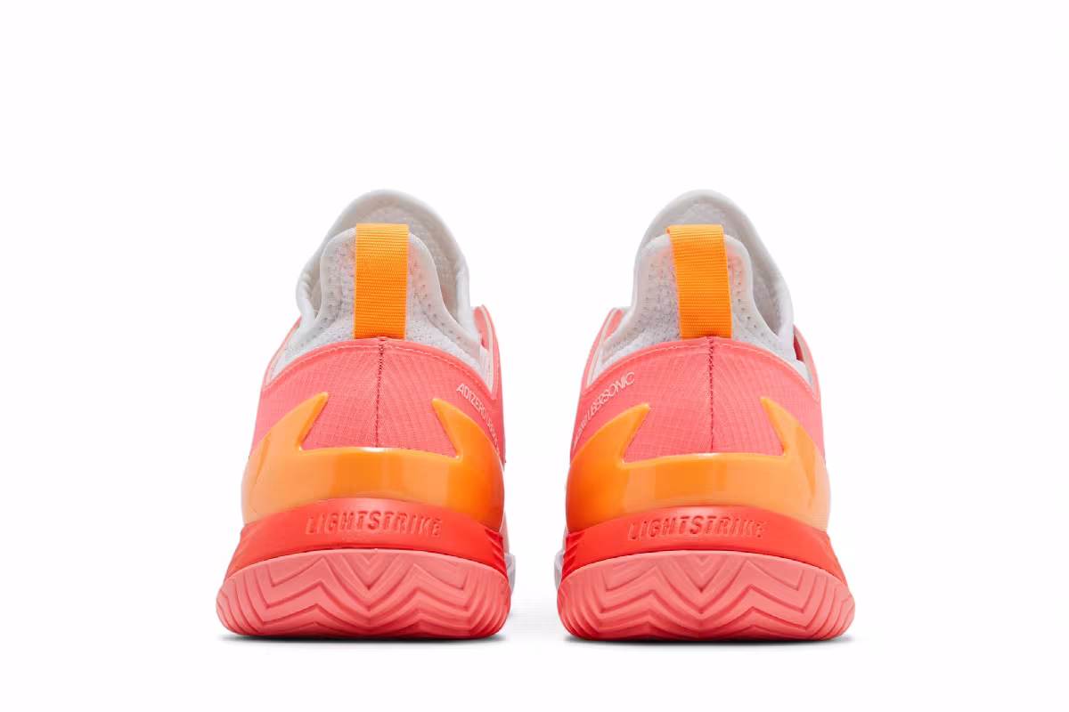 Adidas Women's Adizero Ubersonic 4 White Acid Red, view 7