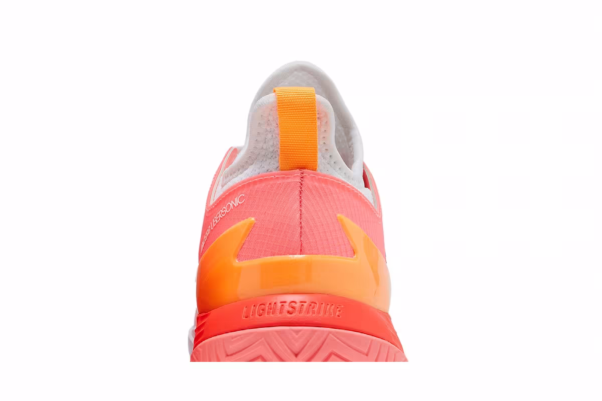 Adidas Women's Adizero Ubersonic 4 White Acid Red, view 8