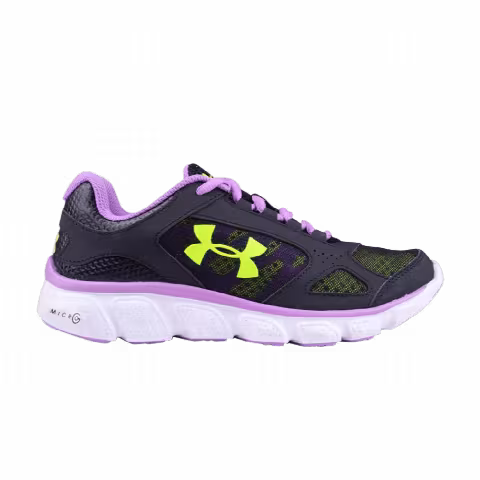 Under Armour Micro G Assert 5 GS 'Black Exoctic Bloom'
