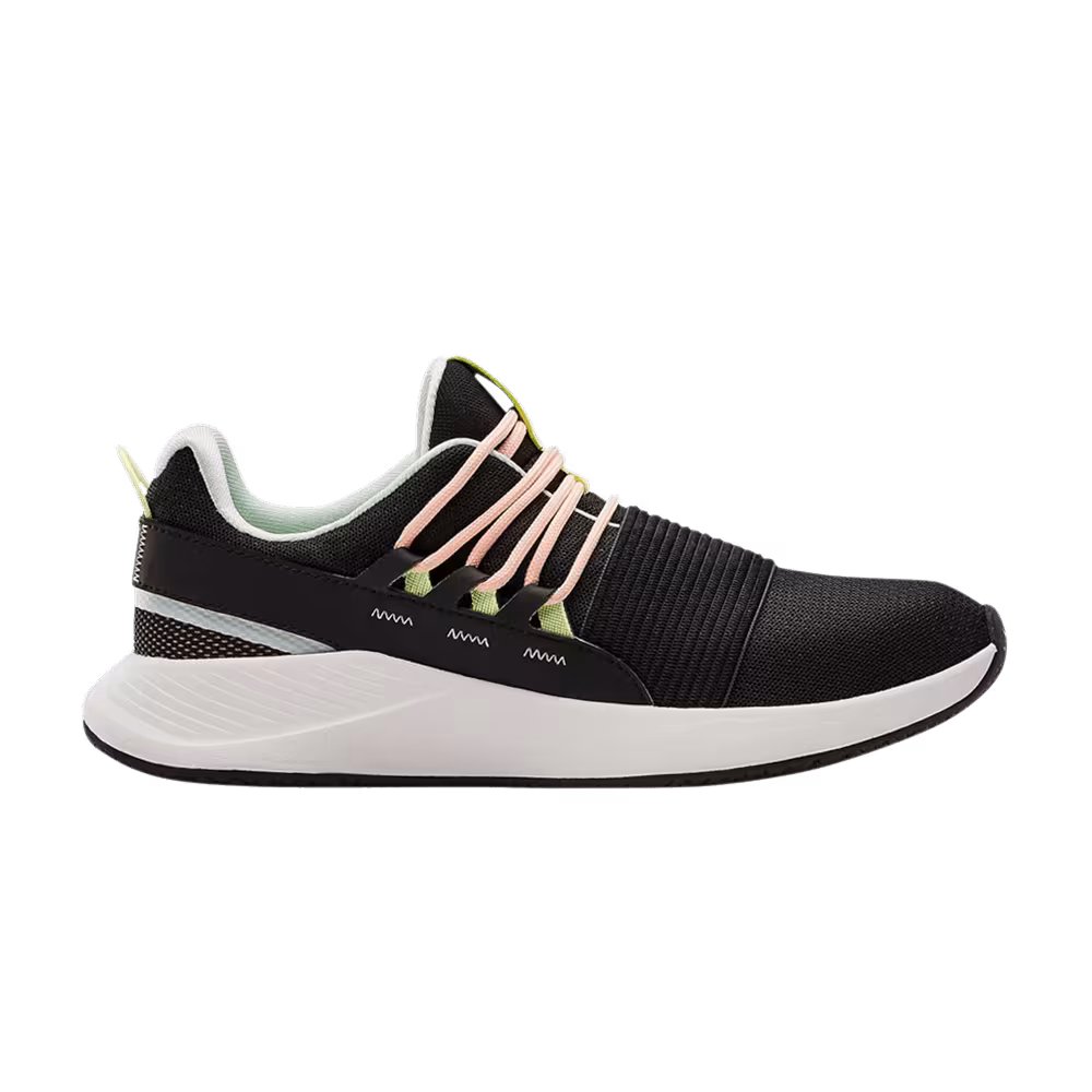 Under Armour Women's Charged Breathe Lace Black Beta Tint