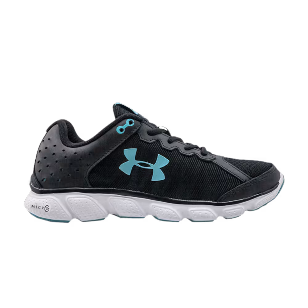 Under Armour Women's Micro G Assert 6 Black Veb