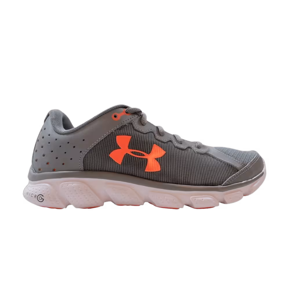 Under Armour Women's Micro G Assert 6 Stealth London Orange