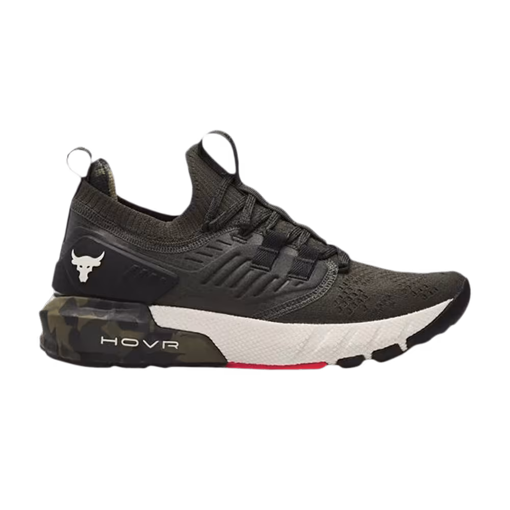 Under Armour Women's Project Rock 3 Baroque Green Camo