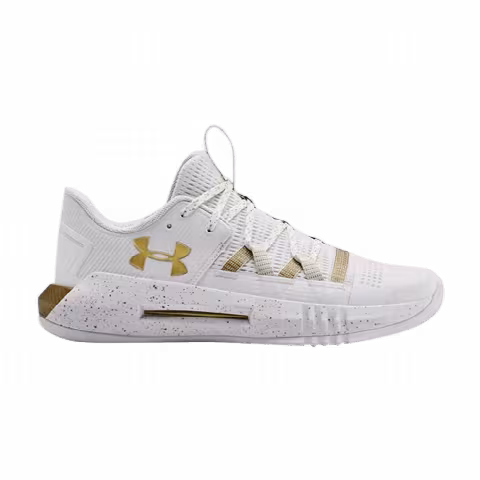 Under Armour Wmns Block City 2.0 'White Metallic Gold'