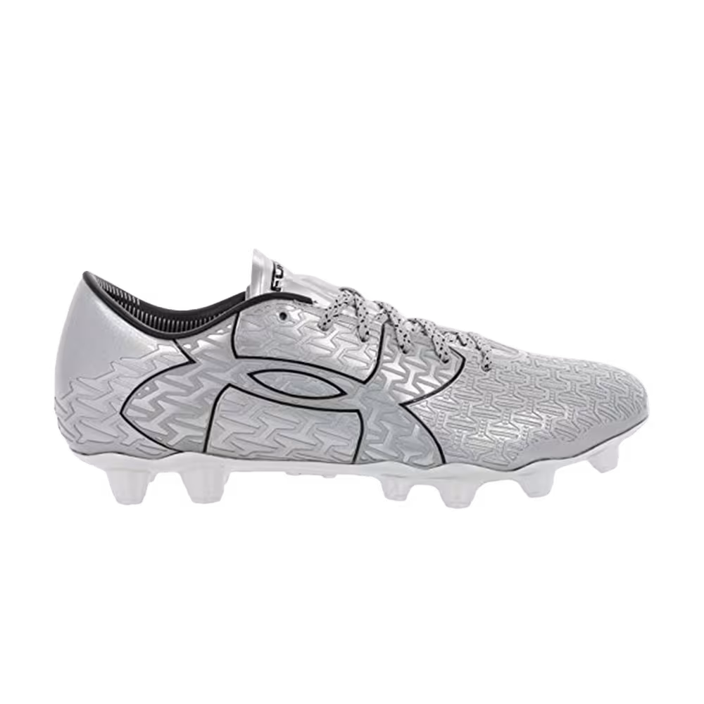 Under Armour Clutchfit Force 2.0 FG Metallic Silver