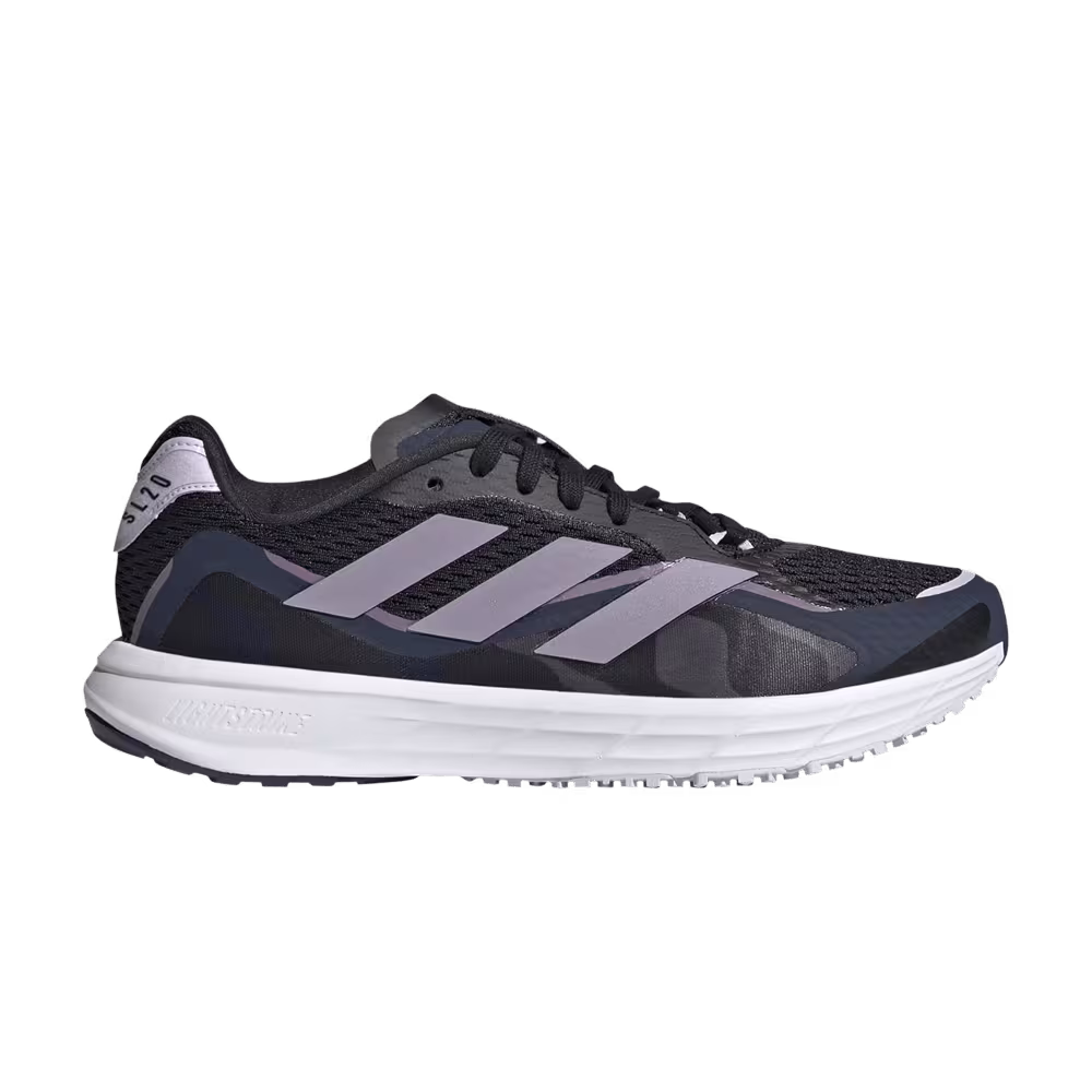 Marimekko x adidas Women's SL20 Black Matte Purple Metallic