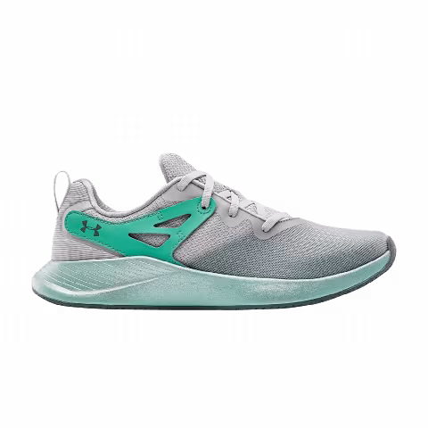 Under Armour Wmns Charged Breathe TR 2 'Halo Grey Radial Turquoise'