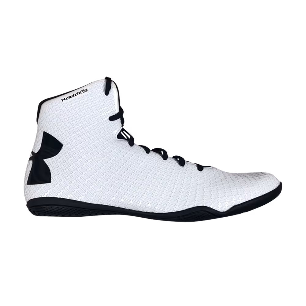 Under Armour Clutchfit Boxer White Black