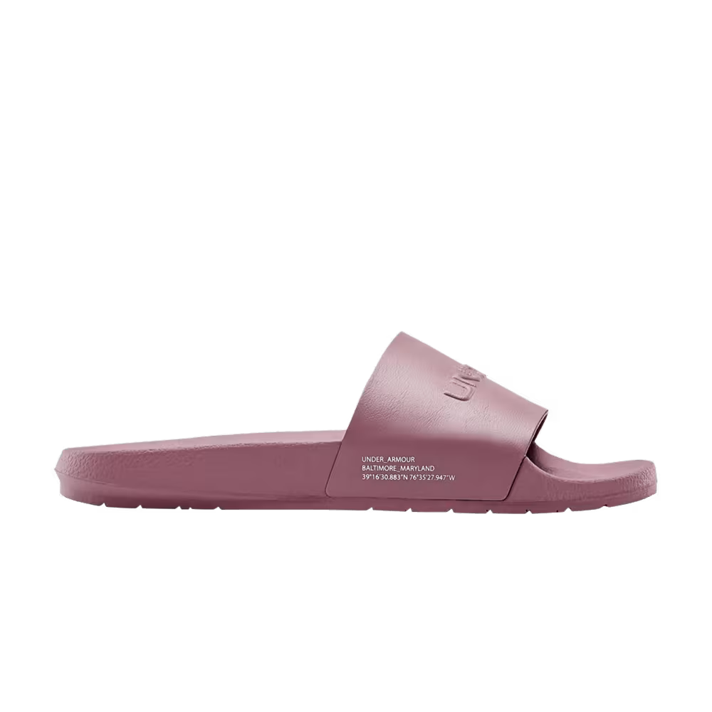 Under Armour Core Remix Slides Hushed Pink