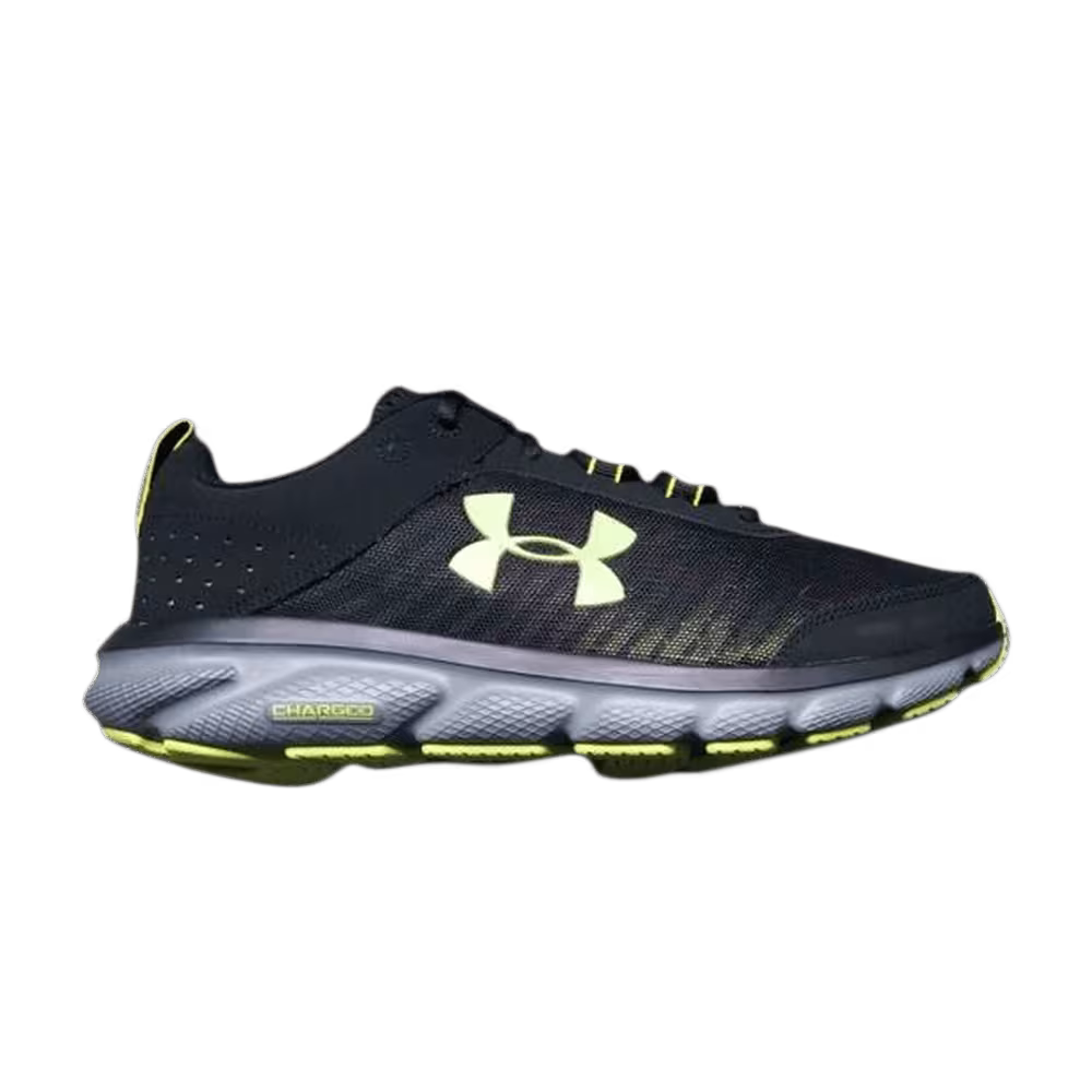 Under Armour Charged Assert 8 Black Hyper Green