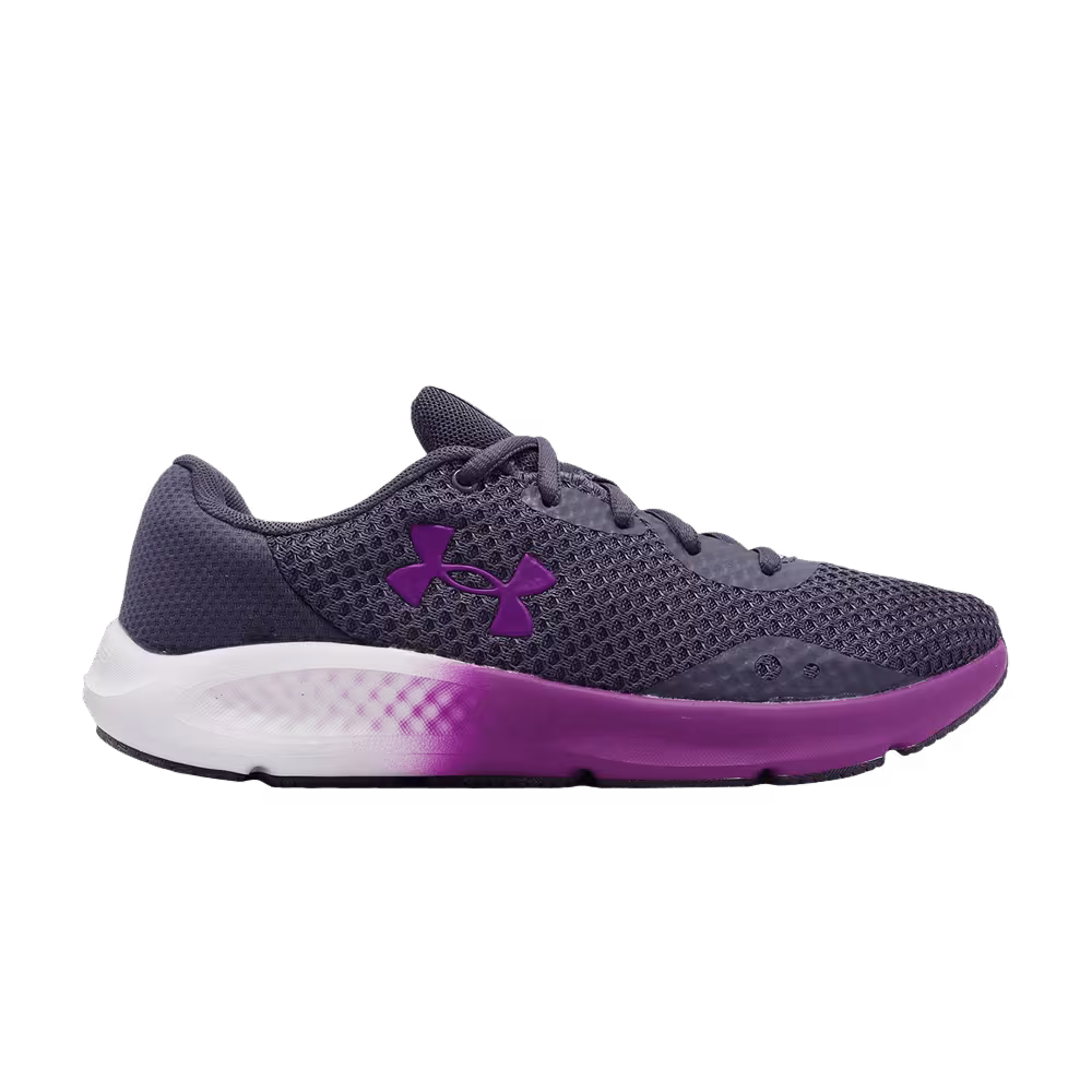 Under Armour Women's Charged Pursuit 3 Tempered Steel Strobe