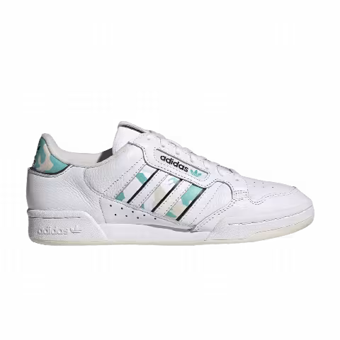 Adidas Continental 80 Stripes 'White Aqua Camo'