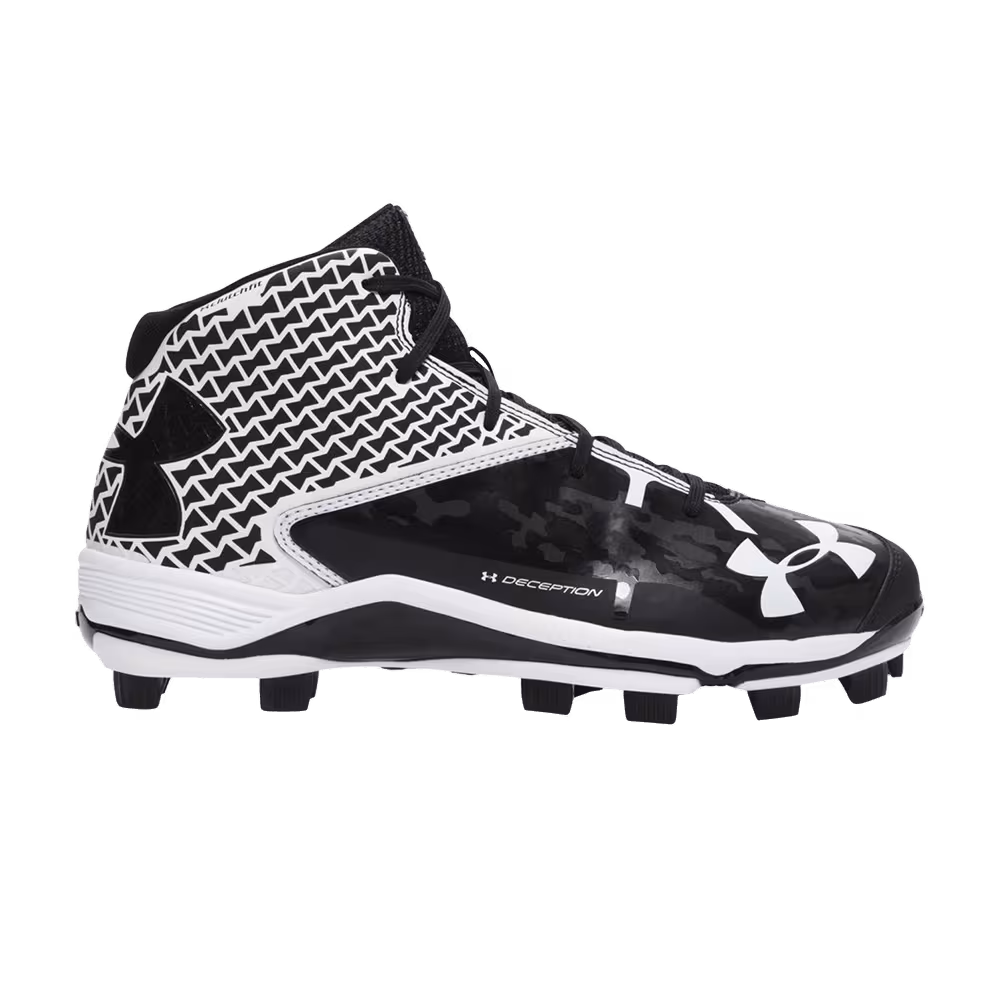 Under Armour Deception Mid TPU Black White