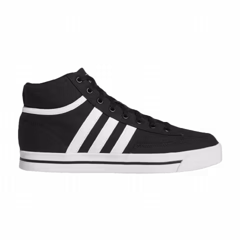 Adidas Retrovulc Mid Canvas 'Core Black White'