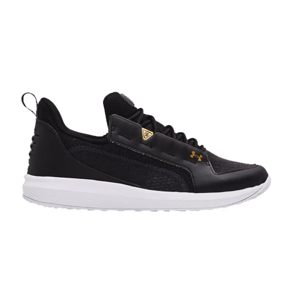 Under Armour Harper 6 Turf Black Metallic Gold
