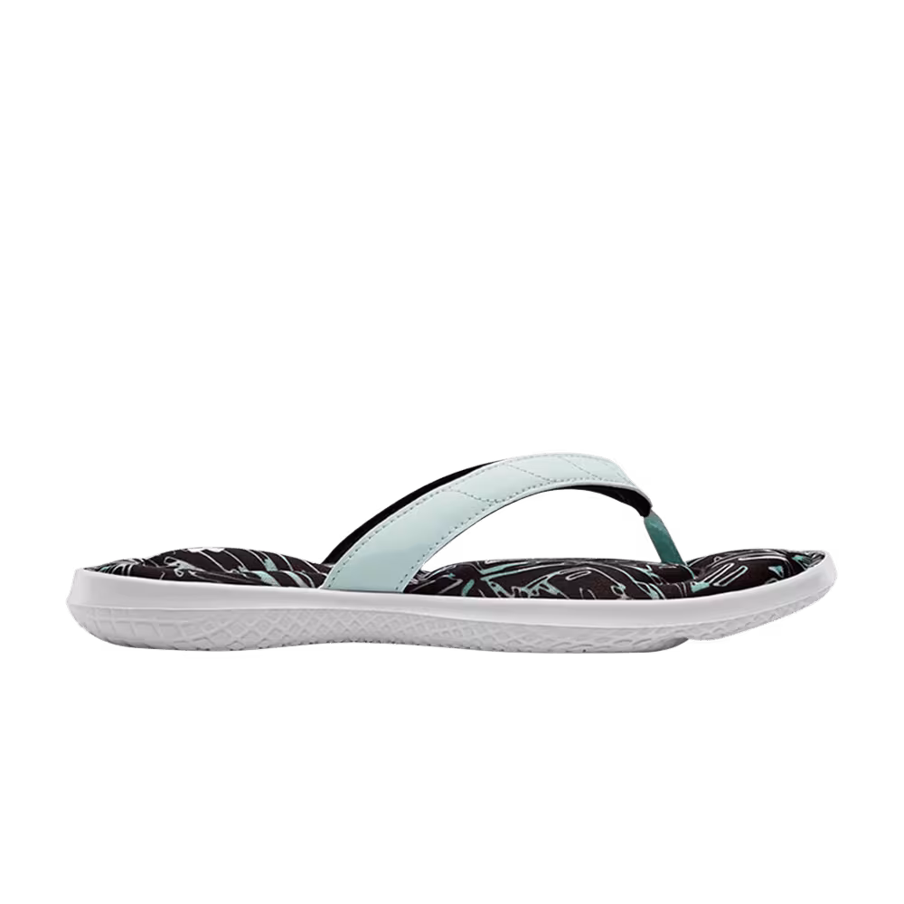 Under Armour Women's Marbella 7 White Blue Haze